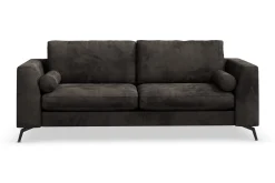 Scandinavian Choice Velour Sofa & Fløyel Sofa-Ocean Lyx 3-seter Sofa Mörkbrun