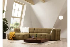 Sofa Med Sjeselong-Octavian Sofa med Sjeselong 5-seter Beige