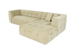 Sofa Med Sjeselong-Octavian Sofa med Sjeselong 3-seter Grønn
