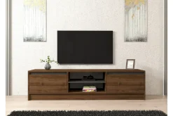 Tv-Benk & Mediabenk-Olca TV-benk 180 cm Valnöt,Antracit
