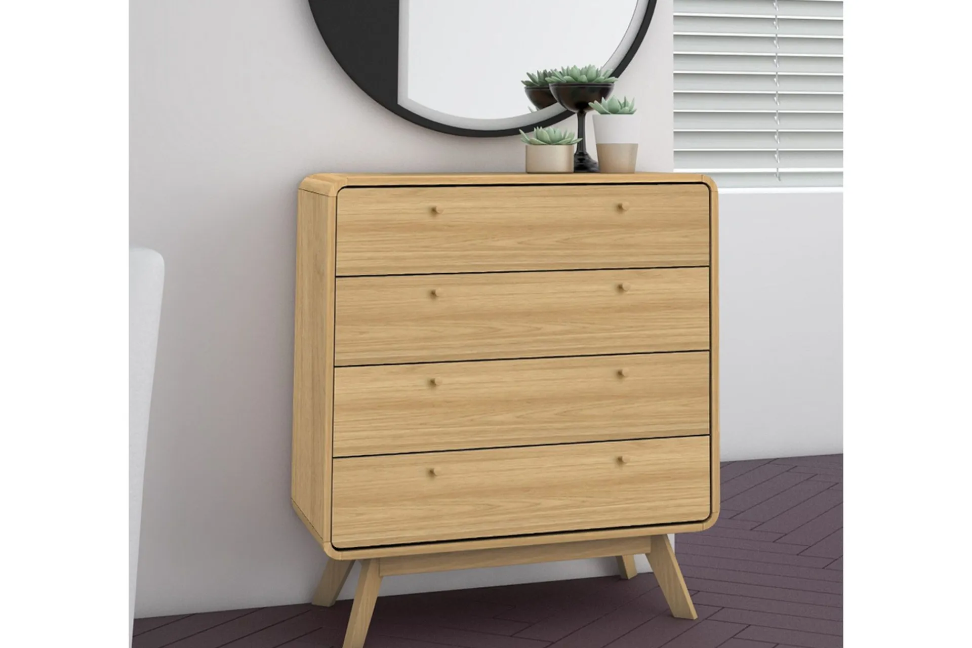 Kommode|Entrekommode-Olivet Kommode 80x39 cm Natur