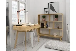 Kontorbord-Olivet Skrivebord 120 cm Natur