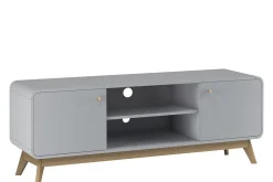 Tv-Benk & Mediabenk-Olivet Tv-benk 140 cm Grey