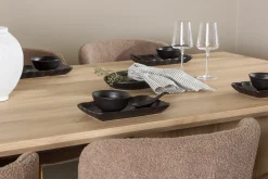 Venture Home Olivia Spisegruppe 210 cm Rektangulær med 6 Modesto stoler