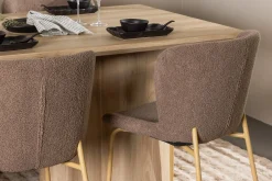 Venture Home Olivia Spisegruppe 210 cm Rektangulær med 6 Modesto stoler