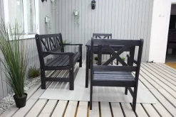 Lounge Sofa|Lounge Sofa-Olivo 3-seter Sofa Kaffesvart