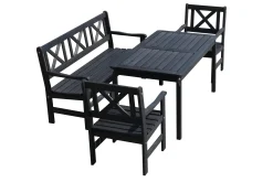 Lounge Sofa|Lounge Sofa-Olivo 3-seter Sofa Kaffesvart