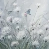 Oljemaling Løvetann 60x60cm