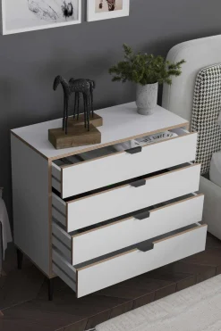 Kommode|Entrekommode-Olyros kommode 90 cm Hvit