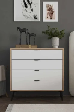 Kommode|Entrekommode-Olyros kommode 90 cm Hvit