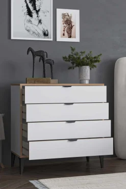 Kommode|Entrekommode-Olyros kommode 90 cm Hvit