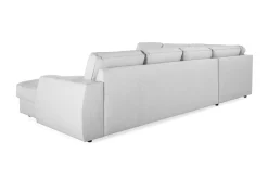 Scandinavian Choice Hjørnesofa-Optus Lyx 5-seters Høyrevendt U-formet Hjørnesofa med Divan i Stoff Grey