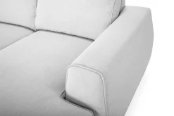 Scandinavian Choice Optus Lyx 4-seters Venstrevendt U-formet Sofa med Divan og Sjeselong i Stoff