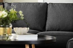 Scandinavian Choice Optus 4-seters Venstrevendt L-formet Sjeselongsofa i Stoff