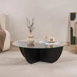Sofabord-Orwin Sofabord 90 cm Mörkbrun