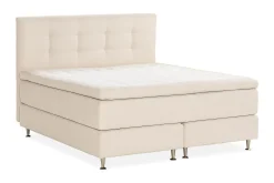 Bedly Komplett Sengepakke-Oslo Lyx Sengepakke Kontinentalseng 160x200 cm Lys Beige