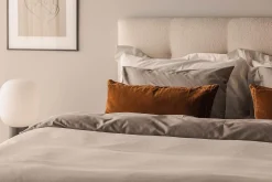 Bedly Komplett Sengepakke-Oslo Lyx Sengepakke Kontinentalseng 160x200 cm Lys Beige