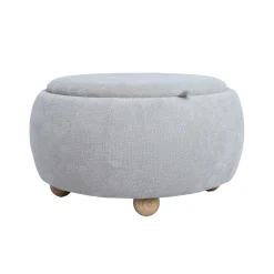 Sittemøbler Med Oppbevaring-Ottoman/Table HOME4YOU Beige