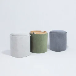 Sittemøbler Med Oppbevaring-Ottoman/Table HOME4YOU Beige