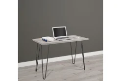 Dorel Home Owen Skrivebord 102 cm Grå/Svart