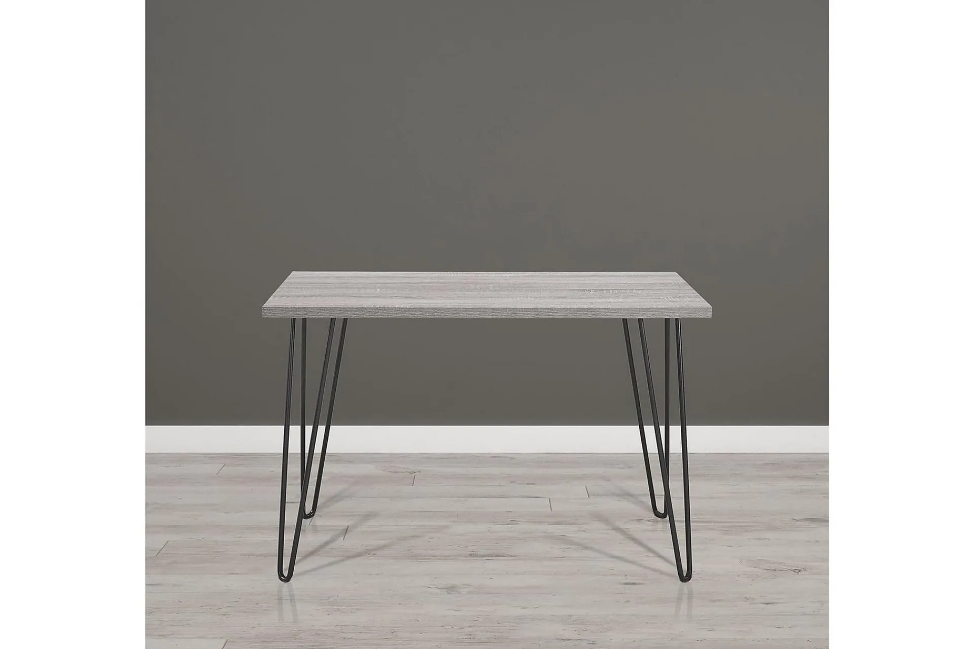Dorel Home Owen Skrivebord 102 cm Grå/Svart