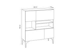Palaio Sidebord 100 cm