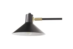 Nattbordslampe-Paleki Vegglampe E27 Svart