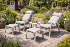 Palermo Hagemøbelgruppe Relax med sidebord
