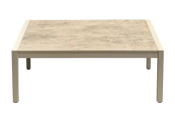 Veranda & Terrasse|Loungemøbler Salg-Palermo Hagemøbelgruppe Sofagruppe: 3-seter sofa, 2 lenestoler, sofabord Beige