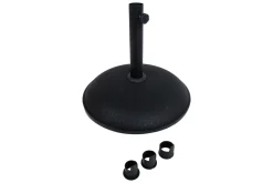 Parasoller-Parasollfot D41,5x7 cm/20 kg Betong Svart