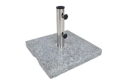 Parasollfot 45x45 cm/30 kg Granit