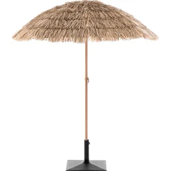 Parasoller-Parasoll utendørs 175 cm Civetta naturlig/brun