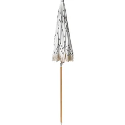 Parasoller-Parasoll utendørs 155 cm Mondello hvit/svart