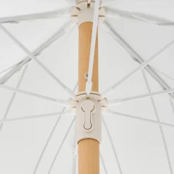 Parasoller-Parasoll utendørs 155 cm Mondello hvit/svart