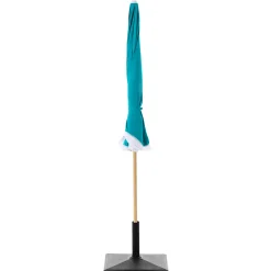 Parasoller-Parasoll utendørs 232 cm Sestriere blå/hvit/brun