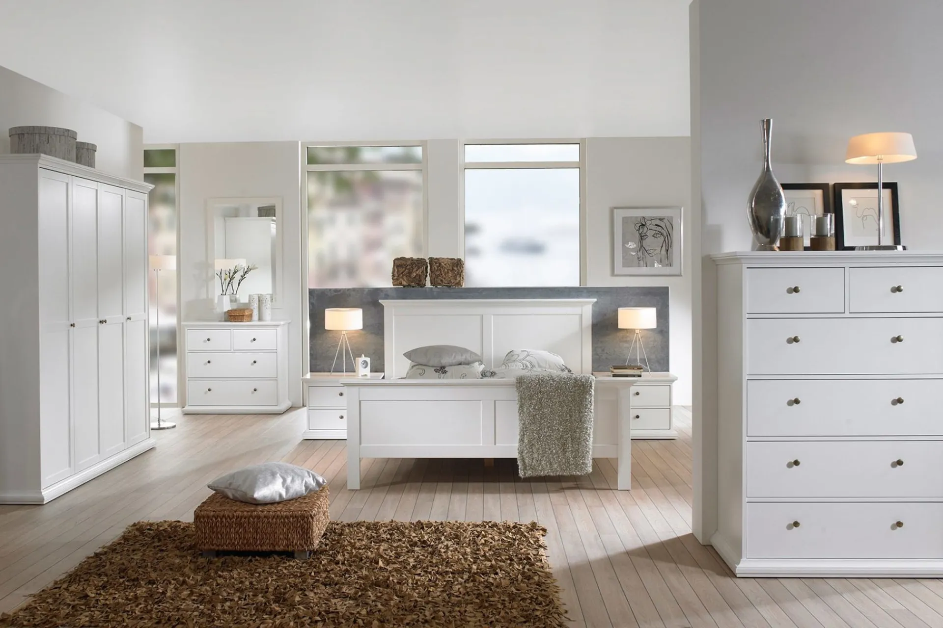 Tvilum Paris Kommode 140 cm Høy