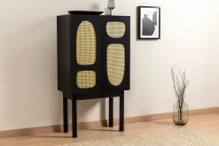 Barskap|Barmøbler-Paro Konsollbord 75 cm Svart