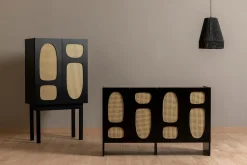 Barskap|Barmøbler-Paro Konsollbord 75 cm Svart