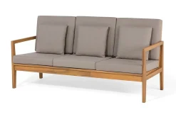 Veranda & Terrasse|Loungesett-Pataja Loungegruppe 197 cm Grey