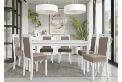 Spisegrupper-Patrickswell Spisegruppe Beige/Hvit