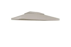 Hillerstorp Paviljonger-Paviljongtak Luxor 300 x 400 cm Sand