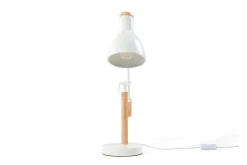 Bordlampe|Vinduslampe-Peckos bordlampe 15 cm Hvit