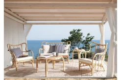 Veranda & Terrasse|Loungesett-Pedagne Lounge gruppe 4-seter Beige