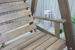 Hammocker-Pelle 3-seters Hammock uten tak Brun