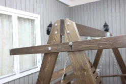 Hammocker-Pelle 3-seters Hammock uten tak Brun