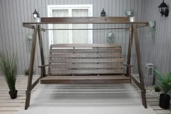 Hammocker-Pelle 3-seters Hammock uten tak Brun