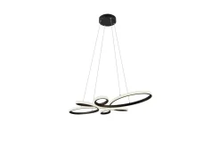 Trio Lighting Kjøkkenlampe|Taklampe-Pendel TRIO Fly Matt Svart