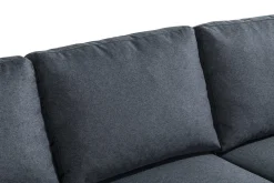 Scandinavian Choice Peppe 3-seters Vendbar L-formet Divansofa i Stoff