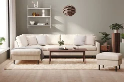 Scandinavian Choice Peppe 4-seters Venstrevendt L-formet Sjeselongsofa i Manchester