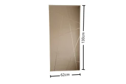 Petalcu Dekorasjonsspeil 130 cm